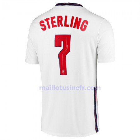 Maillot de Foot Angleterre Sterling 7 Domicile UEFA EURO 2020 Maillot de Foot Angleterre Sterling 7 Domicile UEFA EURO 2020